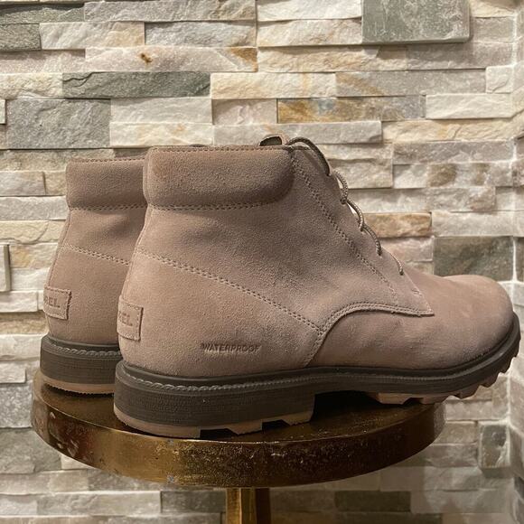 Sorel Men\'s 13 NM3848 Madison 2 Chukka Boots | Suede Leather, Taupe, Lug Sole main image 5